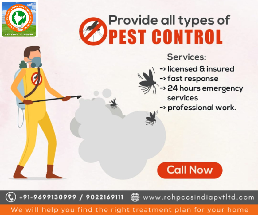 Rashtriya Chemical & Herbal Pest Control Service: Controlling Pests the Sustainable Way rchpestcontrol