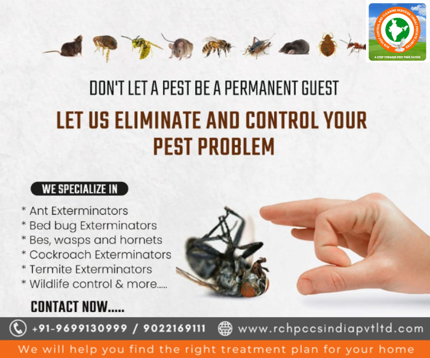 Rashtriya Chemical & Herbal Pest Control Service: Controlling Pests the Sustainable Way rchpestcontrol